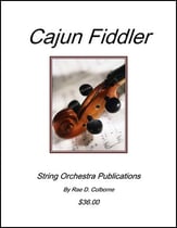 Cajun Fiddler Orchestra sheet music cover